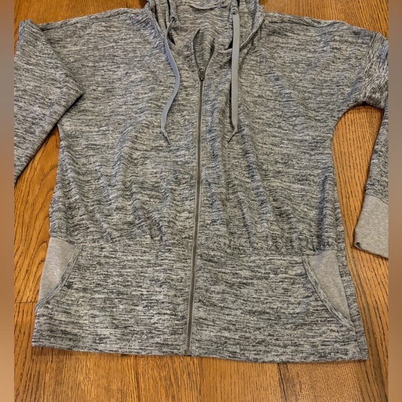 Athleta Batwing & Robin Zip Up Hoodie - Picture 2 of 7